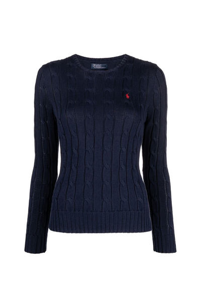 RL Knitted V Neck Sweater (Women)